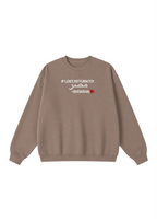 Embroidered If Lost, Return to Masr Crewneck