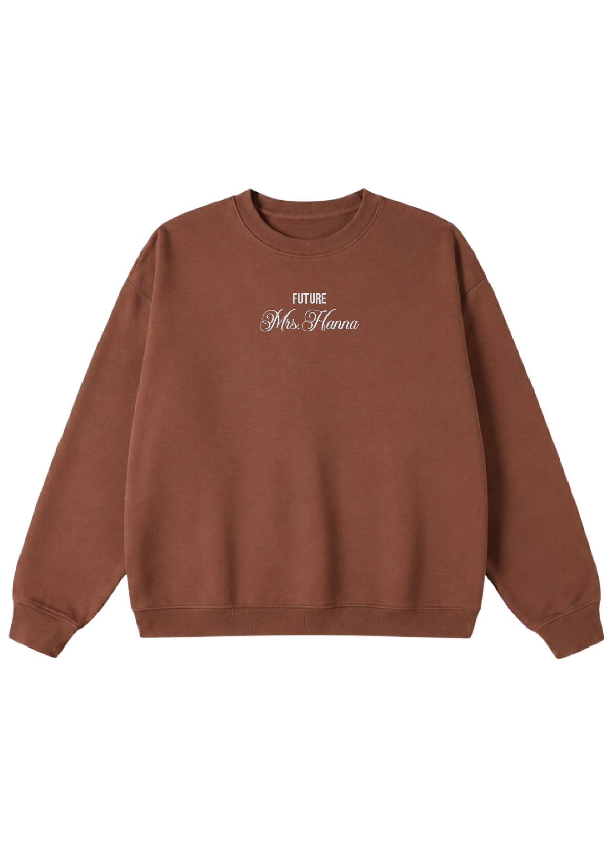 Embroidered Custom Future Mrs. Crewneck