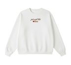 Embroidered Just a Girl That Loves Masr Crewneck