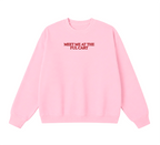 Embroidered Meet Me at the Ful Cart Crewneck