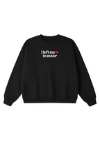 Embroidered I Left My Heart in Masr Crewneck