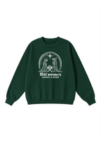 Christ Is Born Nativity Scene Crewneck