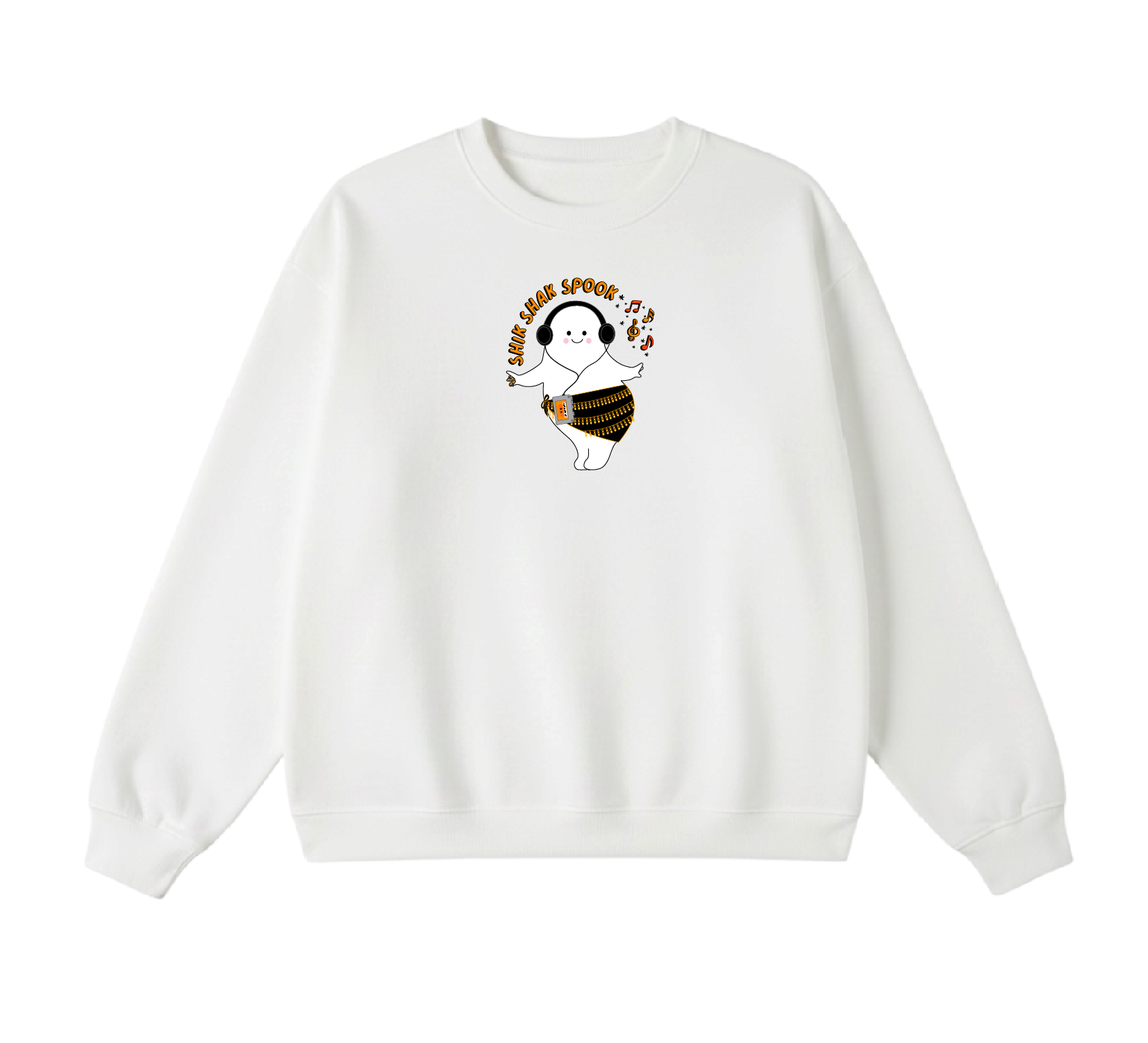 Shik Shak Spook Belly Dancing Ghost Crewneck