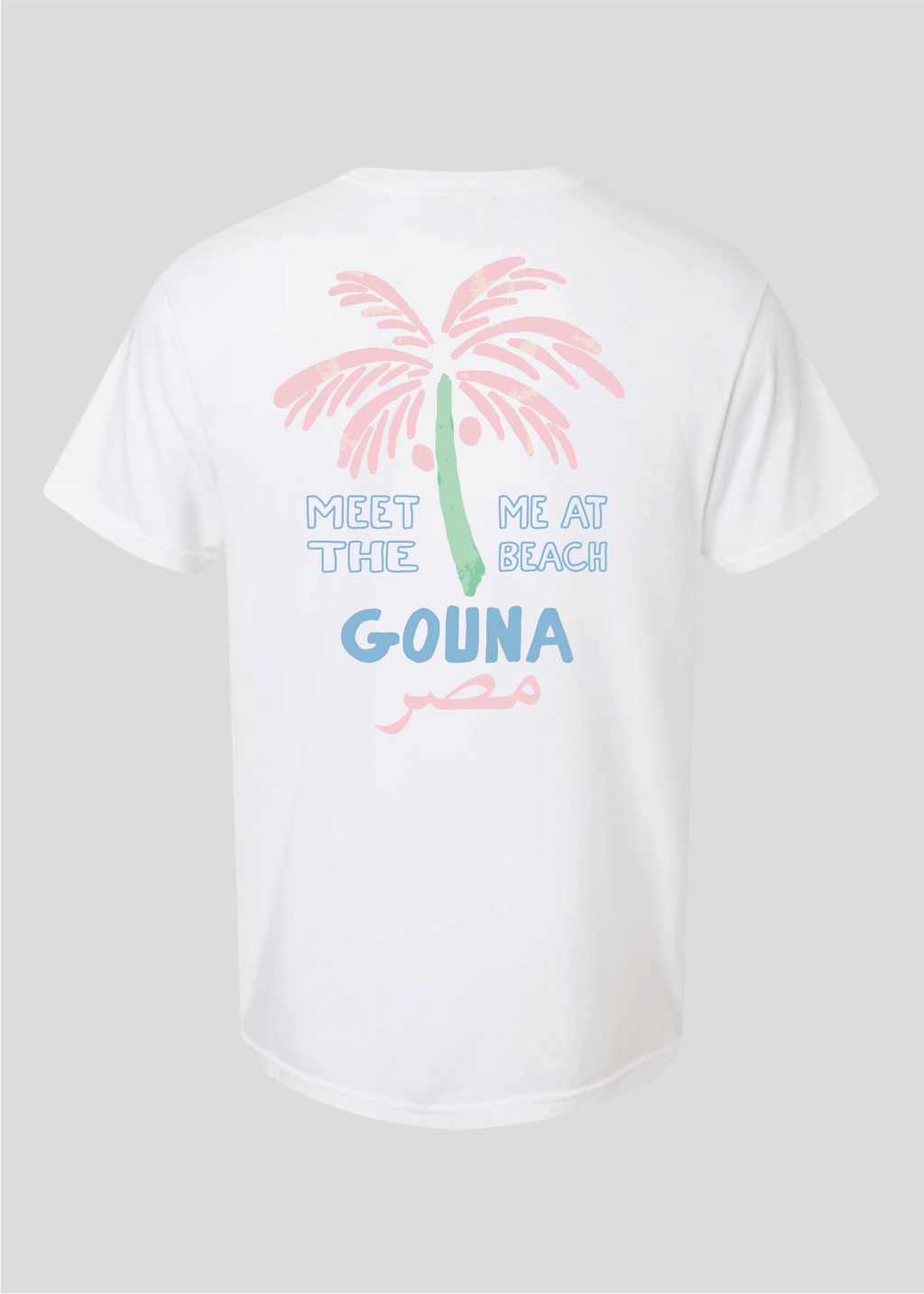 Meet Me at the Beach- Date Palm Egypt Tee