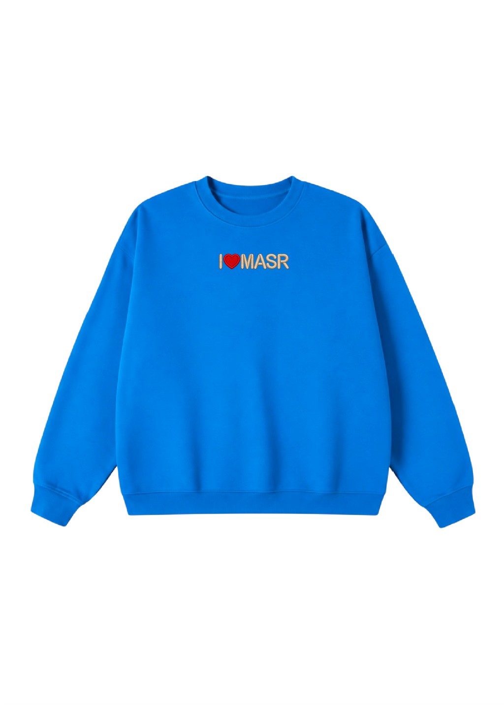Embroidered I Heart Masr Crewneck