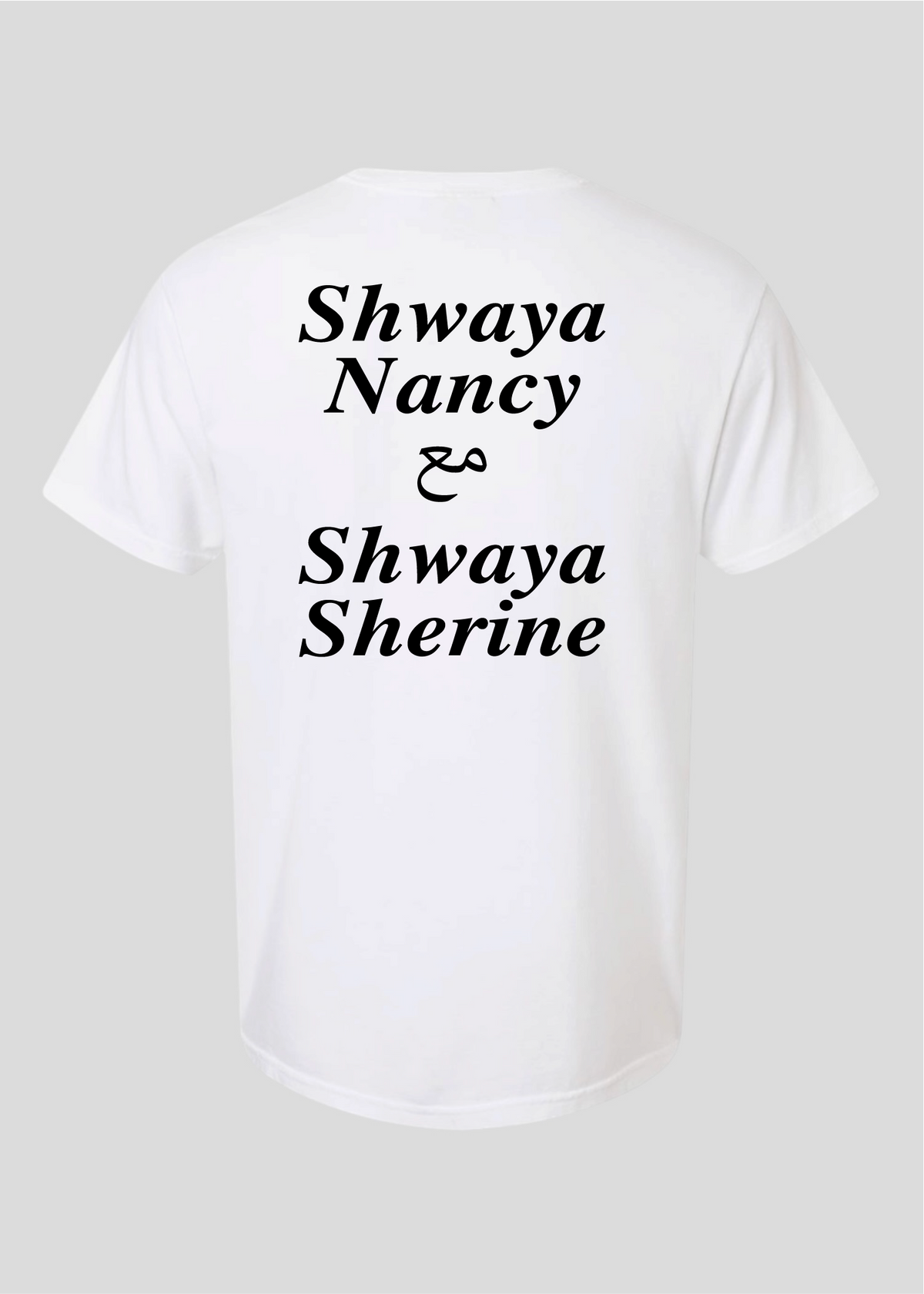 Shwaya Nancy with Shwaya Sherine Tee