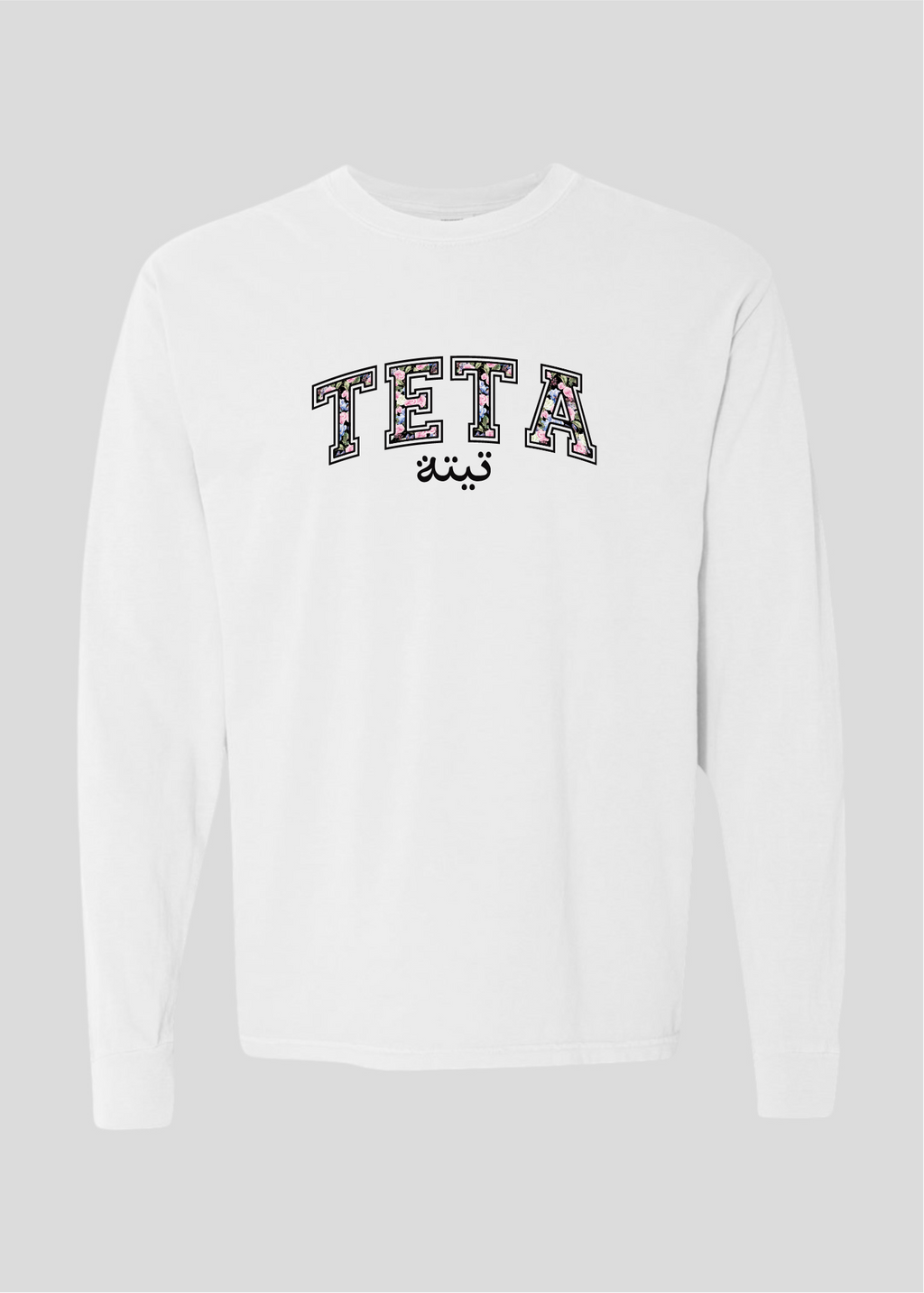 Floral Teta Tee