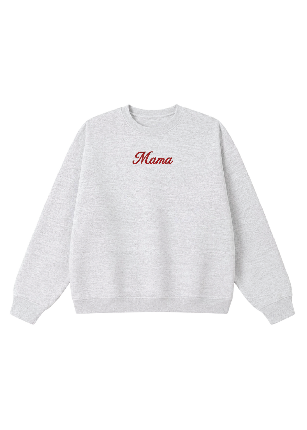 Embroidered Custom Mama Crewneck