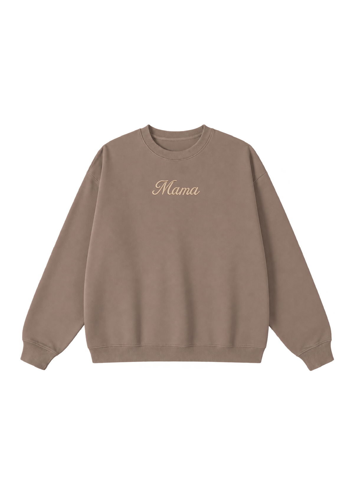 Embroidered Custom Mama Crewneck