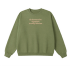 Embroidered I'd Choose to be Egyptian in Every Lifetime Crewneck