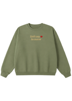 Embroidered I Left My Heart in Masr Crewneck