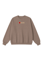 Embroidered I Heart Masr Crewneck