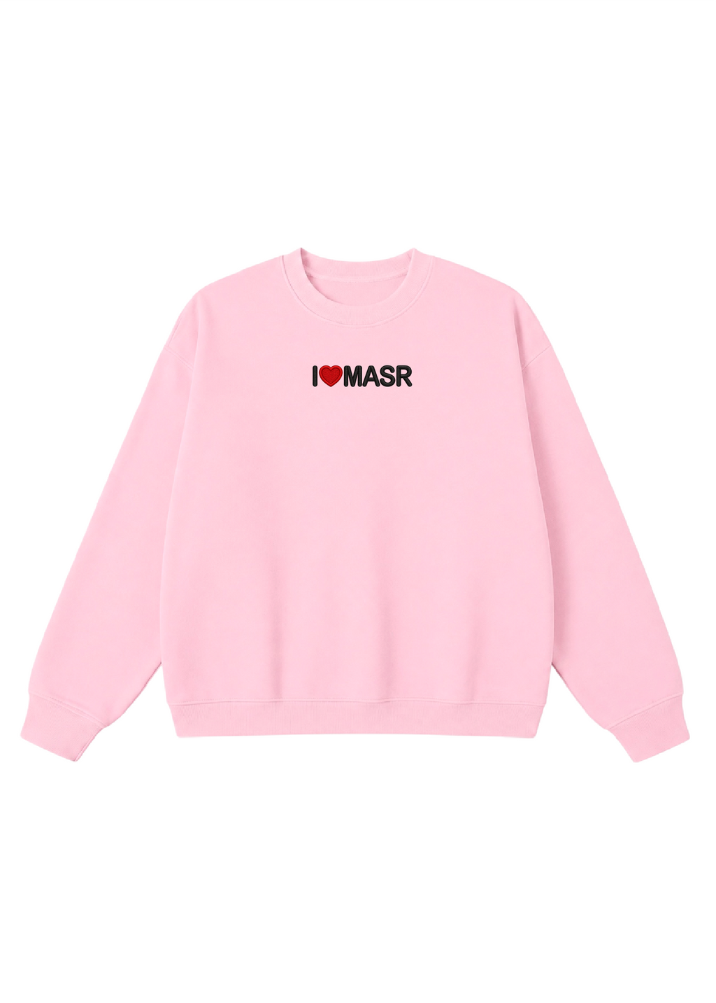 Embroidered I Heart Masr Crewneck