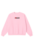 Embroidered I Heart Masr Crewneck