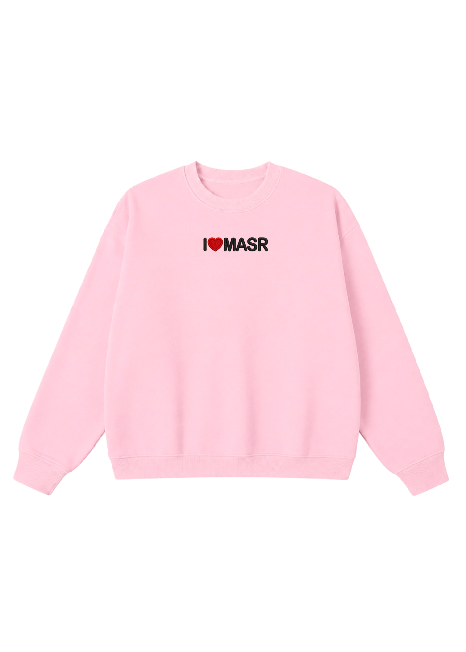 Embroidered I Heart Masr Crewneck