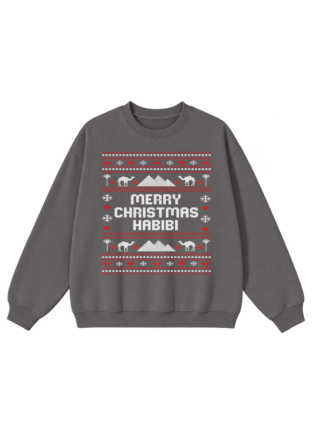 Merry Christmas Habibi - Ugly Christmas Crewneck