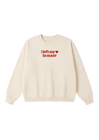 Embroidered I Left My Heart in Masr Crewneck