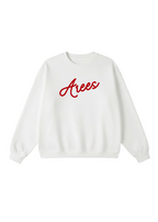 Arees Cursive Script Crewneck