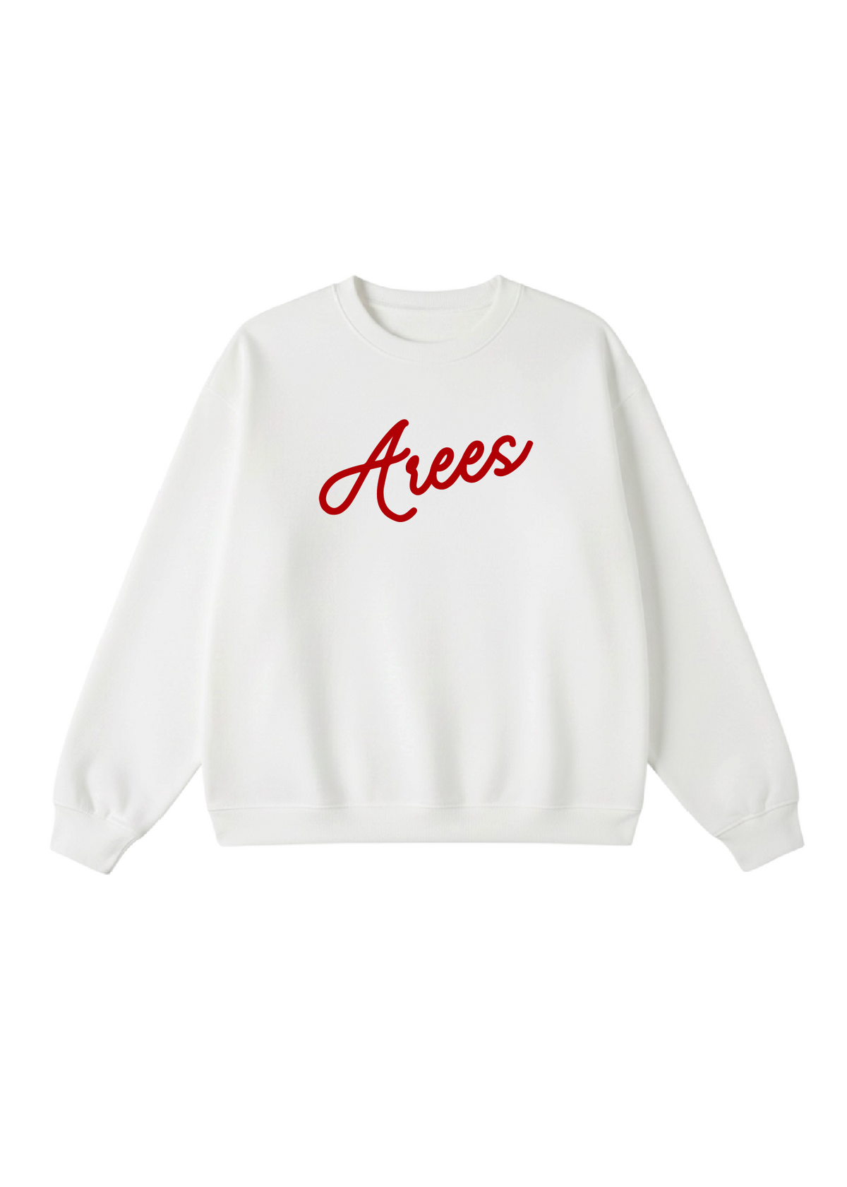Arees Cursive Script Crewneck