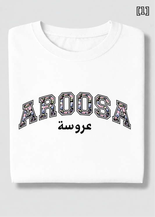 Floral Aroosa Tee