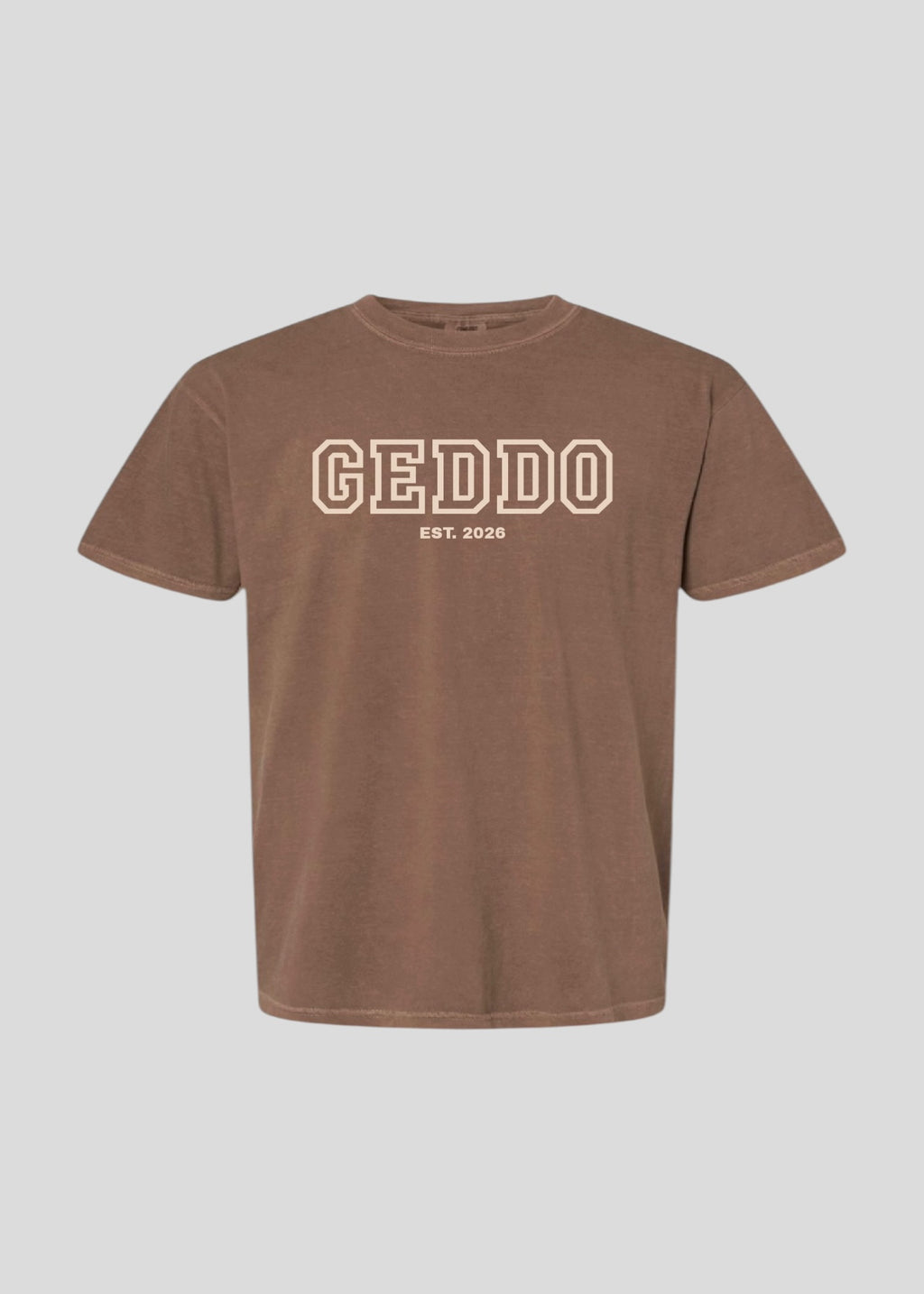 Custom Year Geddo Tee