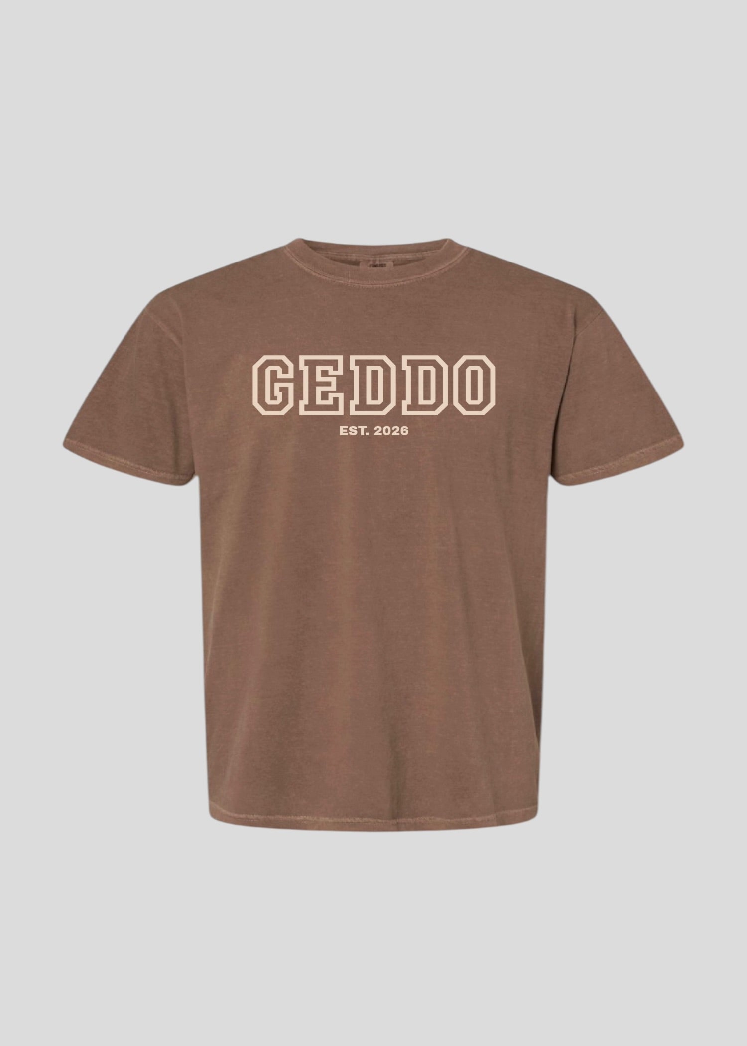 Custom Year Geddo Tee