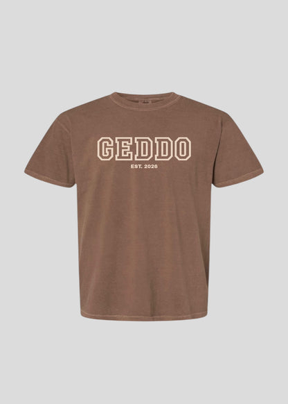 Custom Year Geddo Tee