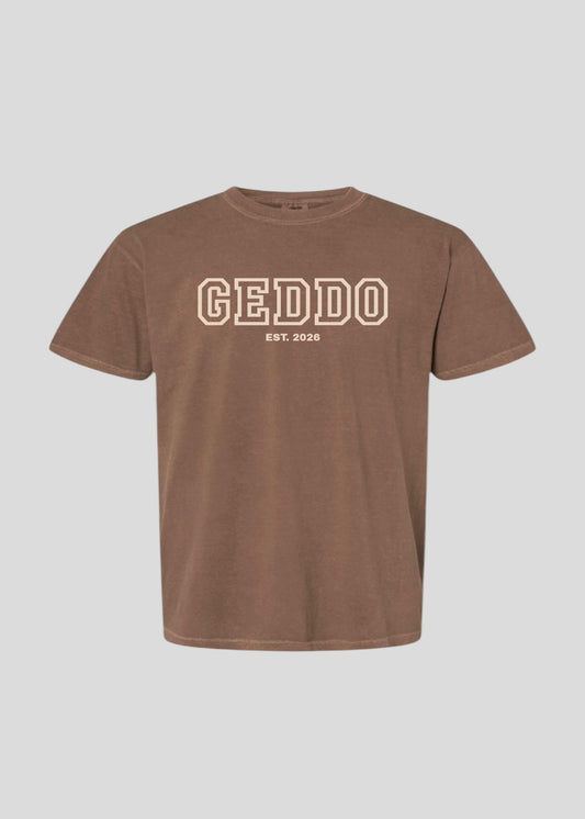 Custom Year Geddo Tee