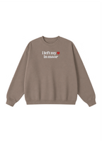 Embroidered I Left My Heart in Masr Crewneck