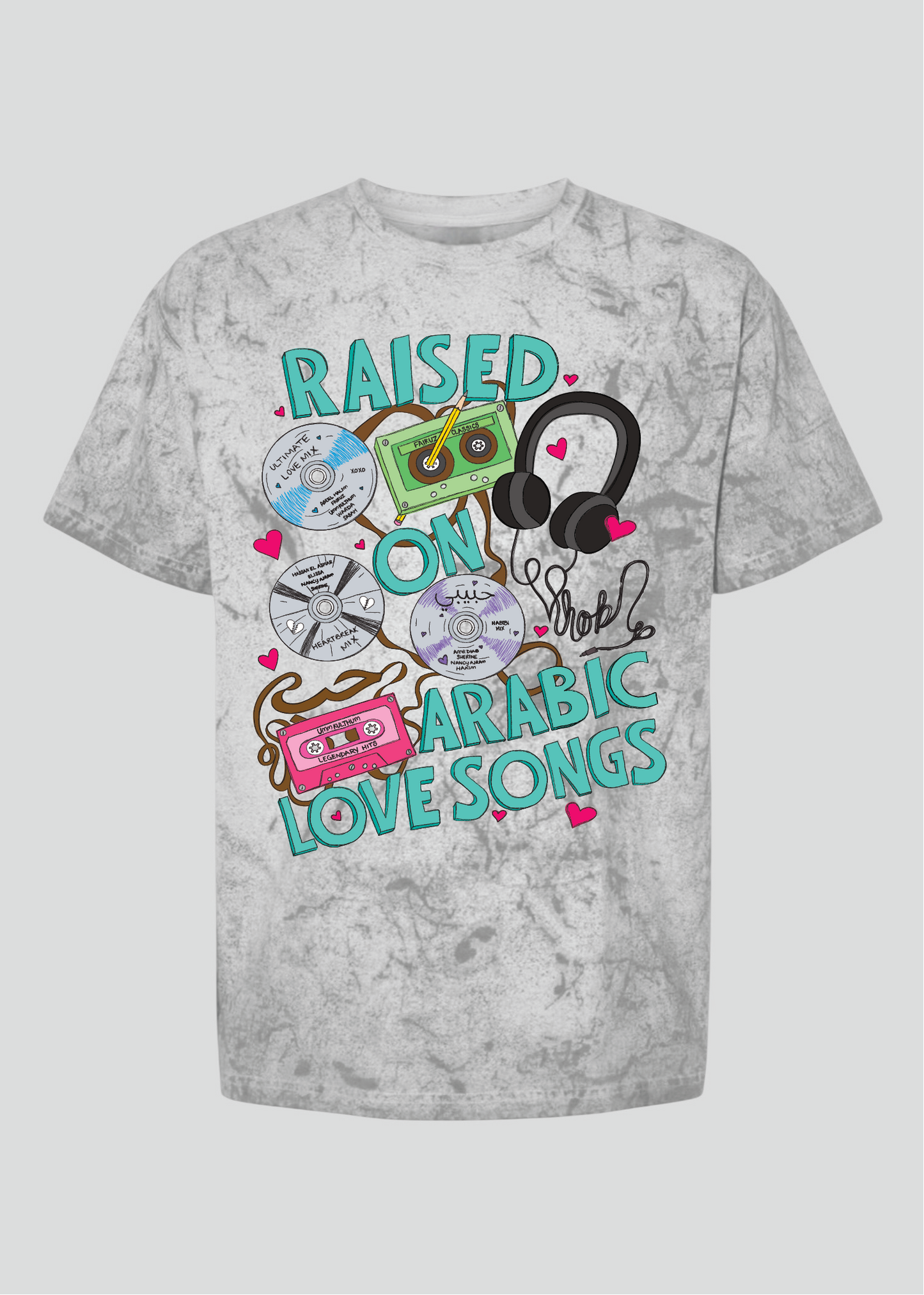 Raised on Arabic Love Songs Tee