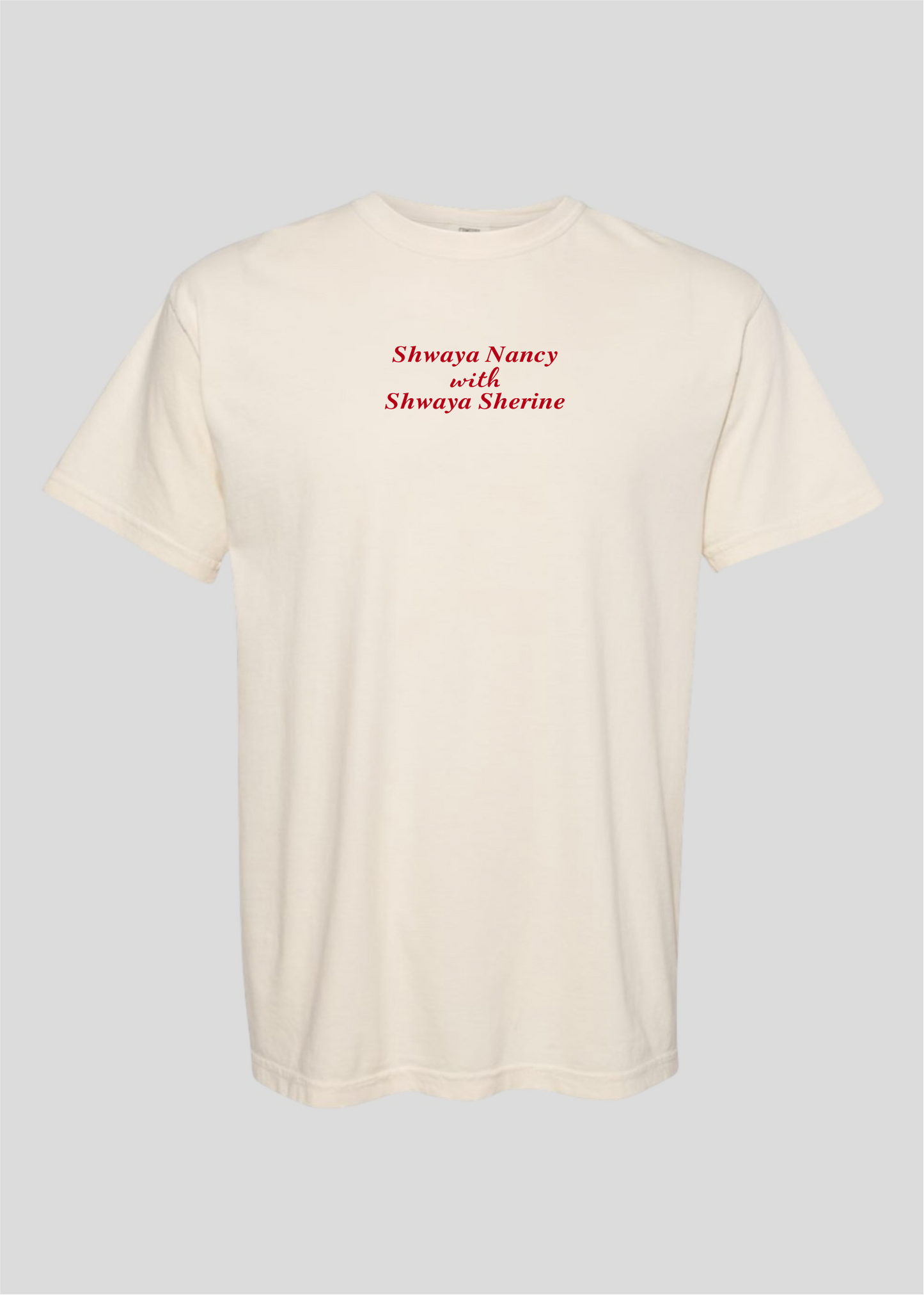 Shwaya Nancy with Shwaya Sherine Tee