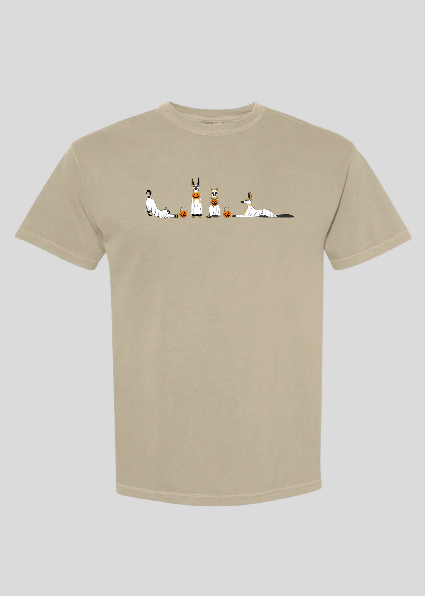 Anubis Jackals and Egyptian Cats Tees