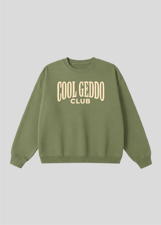 Cool Geddo Club Crewneck