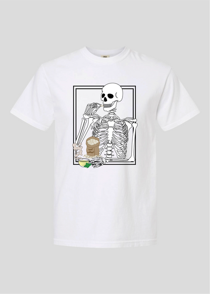 Skeleton Lib (Pumpkin Seeds) and Tea Tee