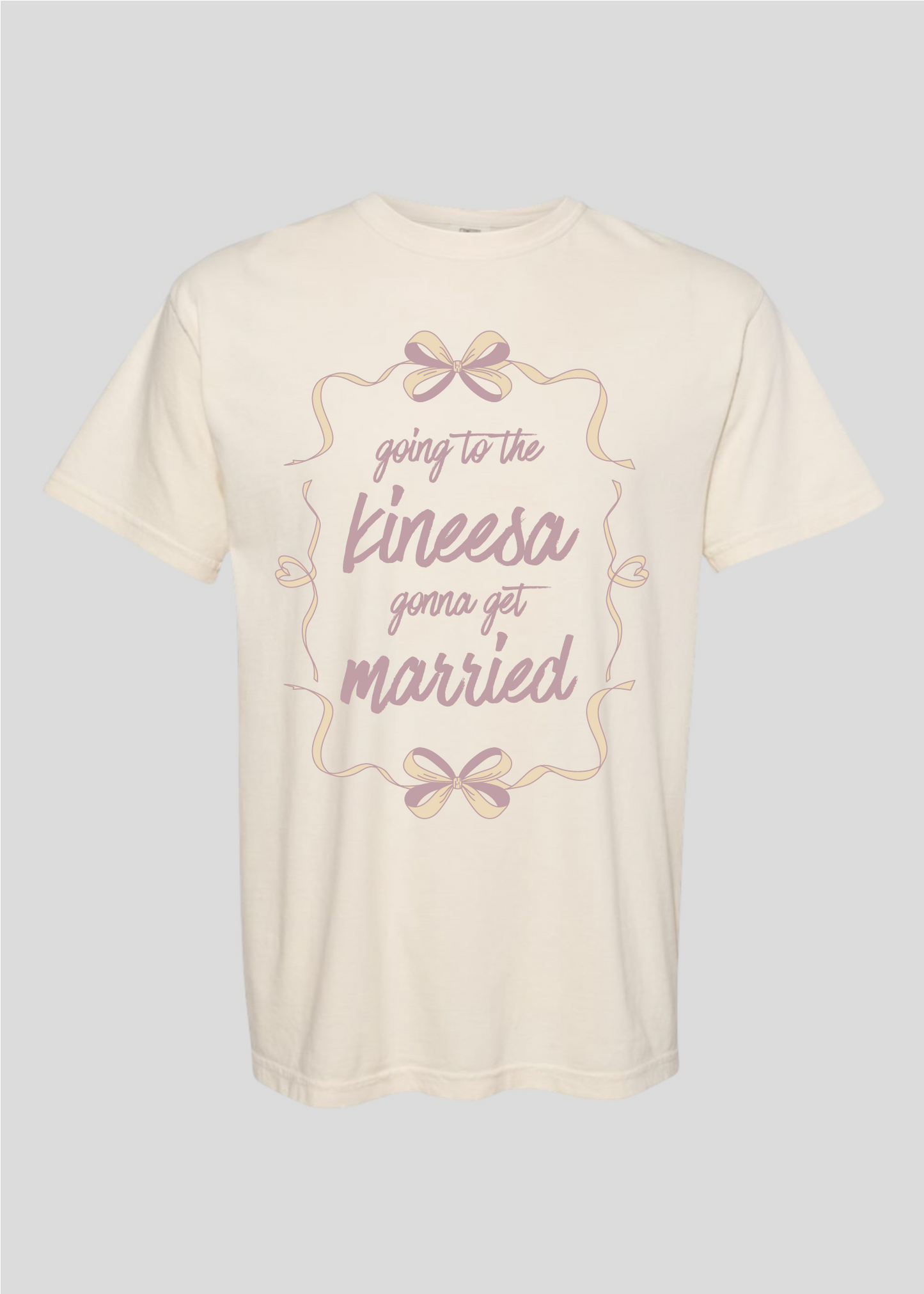 Bow: Going to the Kineesa Gonna Get Married Tee