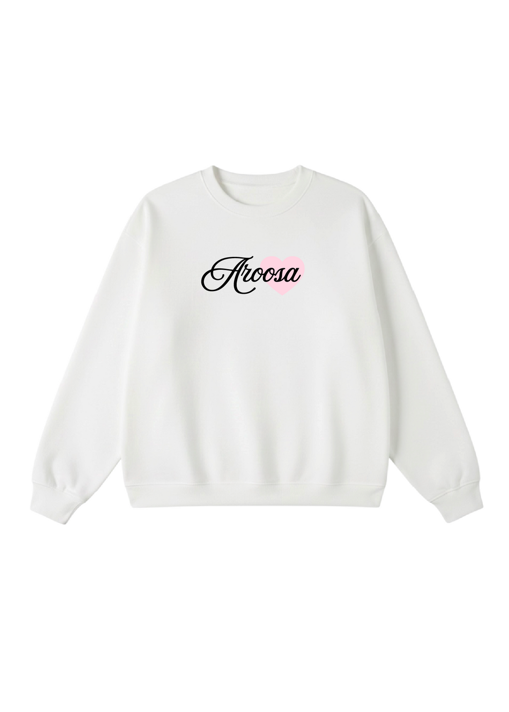 Aroosa Heart Crewneck