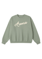 Aroosa Cursive Script Crewneck