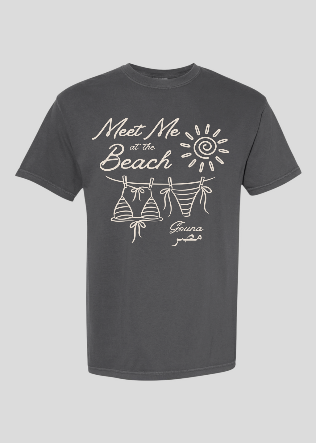 Meet Me at the Beach- Egypt Bikini Tee