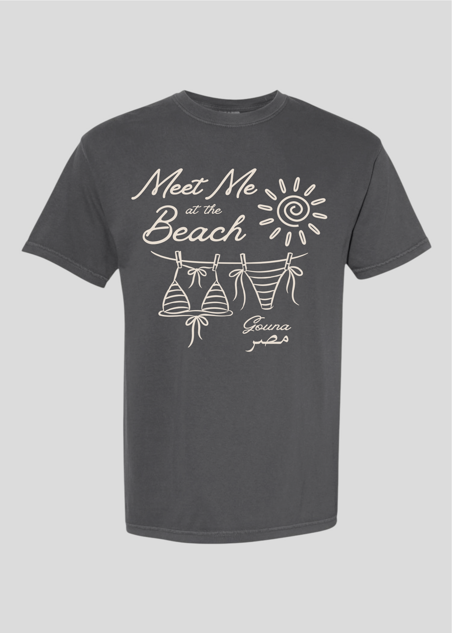 Meet Me at the Beach- Egypt Bikini Tee