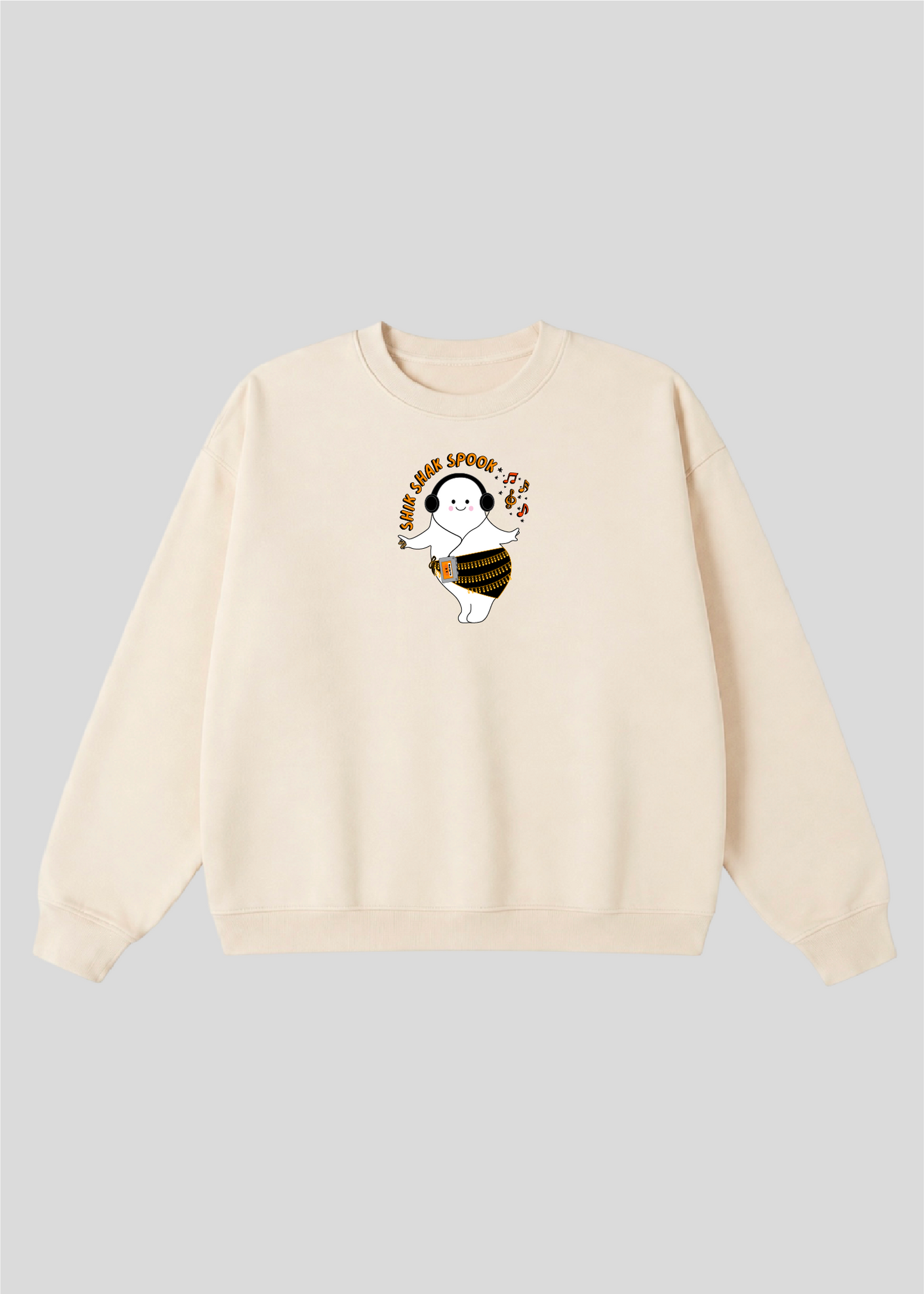 Shik Shak Spook Belly Dancing Ghost Crewneck