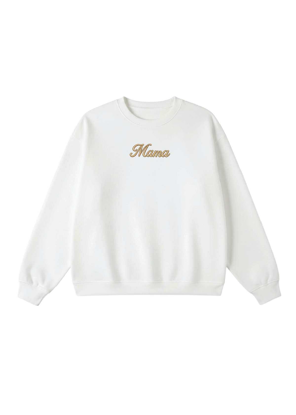 Embroidered Custom Mama Crewneck