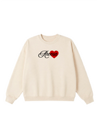 Aroosa Heart Crewneck