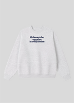 Embroidered I'd Choose to be Egyptian in Every Lifetime Crewneck