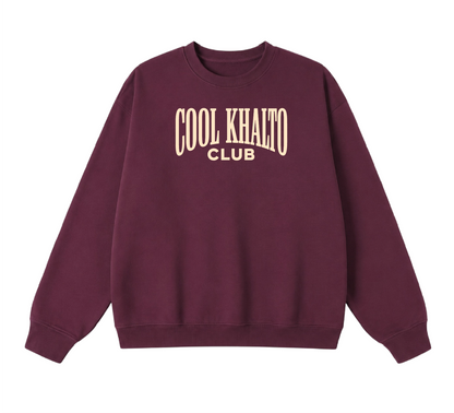 Cool Khalto Club Crewneck