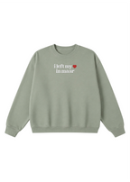 Embroidered I Left My Heart in Masr Crewneck