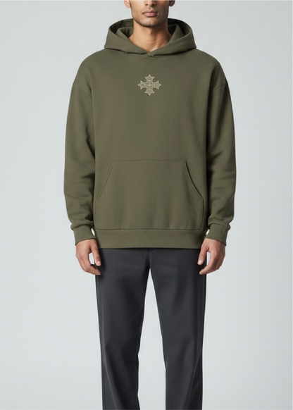 [DEAL HOODIE] Embroidered Unisex Mystery Coptic Cross Hoodie