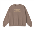 Embroidered I'd Choose to be Egyptian in Every Lifetime Crewneck