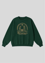 Christ Is Born Nativity Scene Crewneck