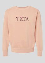 Embroidered Floral Teta Sweatshirts