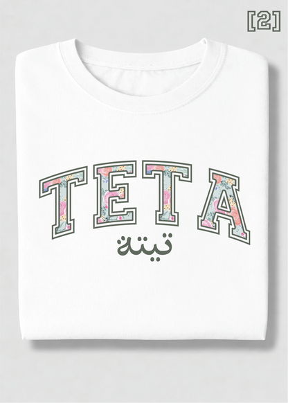 Floral Teta Tee